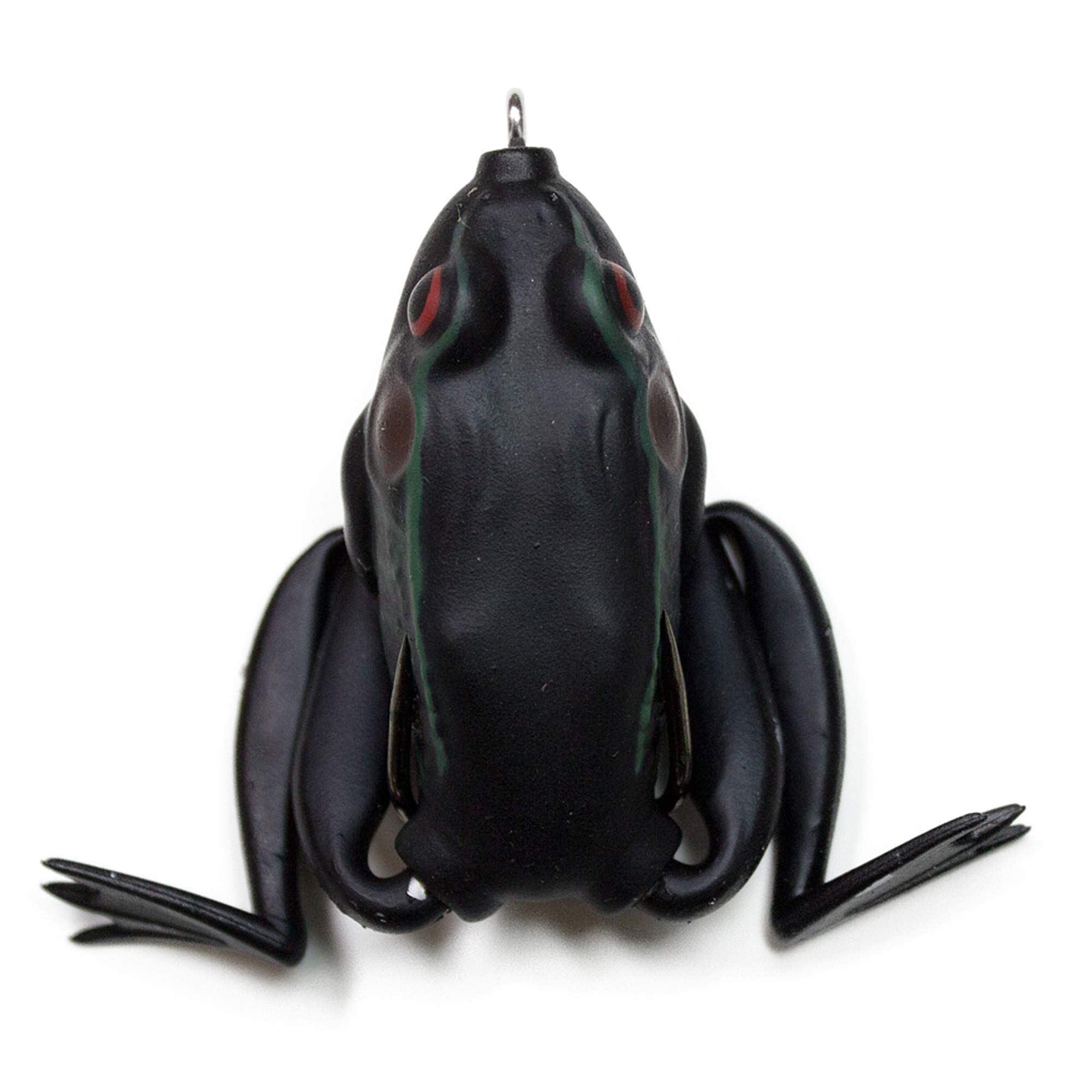 Lunkerhunt Lunker Frog, Texas Toad – Fishing Lure with Realistic Design, Legs Extend and Retract in Use, Great for Bass and Pike, Freshwater Lure with Hollow Body, Weighs ½ oz, 2.25” Length