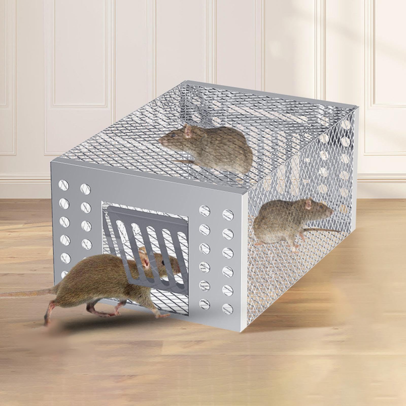 Mouse Traps Reusable Mice Traps Mouse Catcher for Indoor Outdoor Home Garden-picture-21