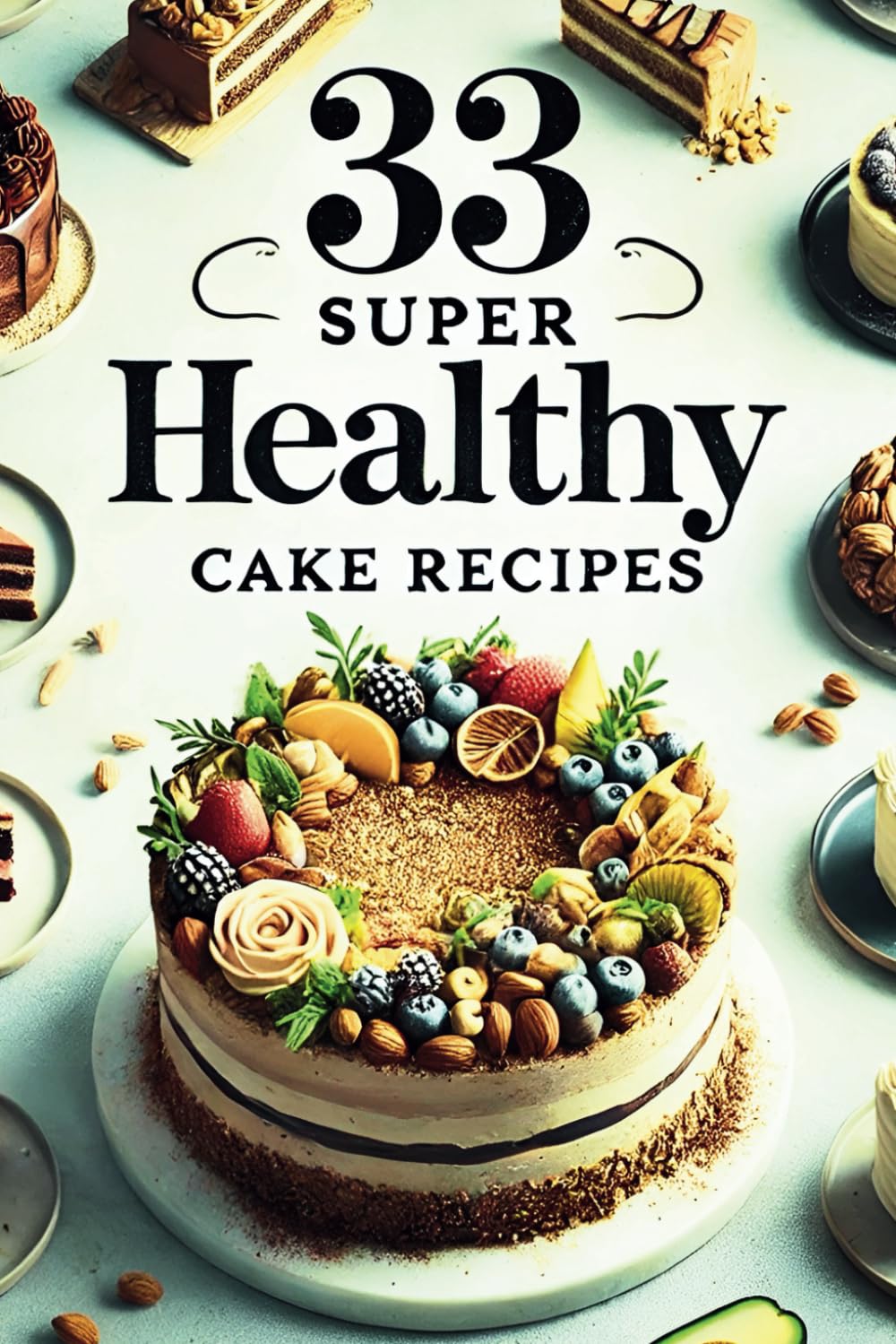 33 Super Healthy Cake Recipes: Guilt-Free, Nutrient-Packed Cakes for Every Occasion: Wholesome Desserts Made with Natural Ingredients: Low-Carb, ... Flour, Coconut Flour, and Healthy Sweeteners