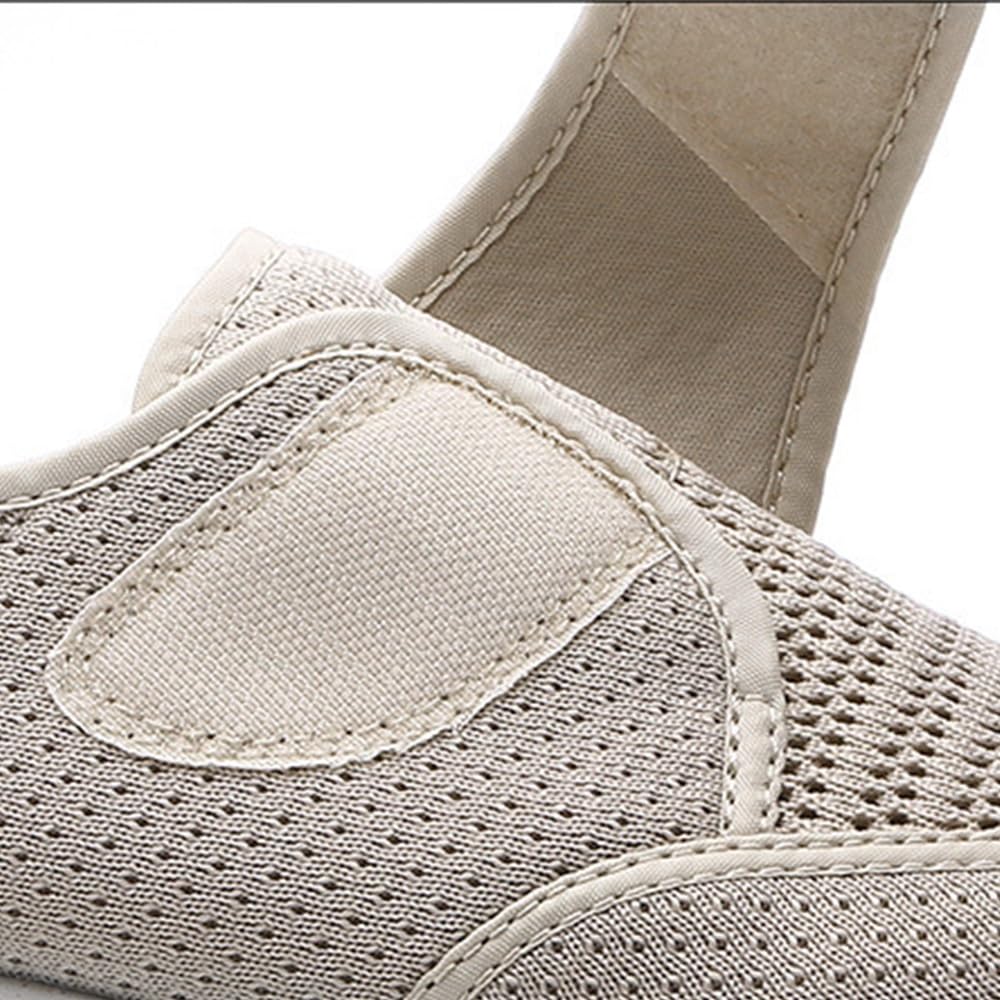 Buty Cukrzycowe Dla Kobiet, Letnie Buty Damskie Dla Osób Starszych O Szerokiej Szerokości, Regulowane Zapięcie Na Rzepy, Antypoślizgowe, Oddychające I Lekkie