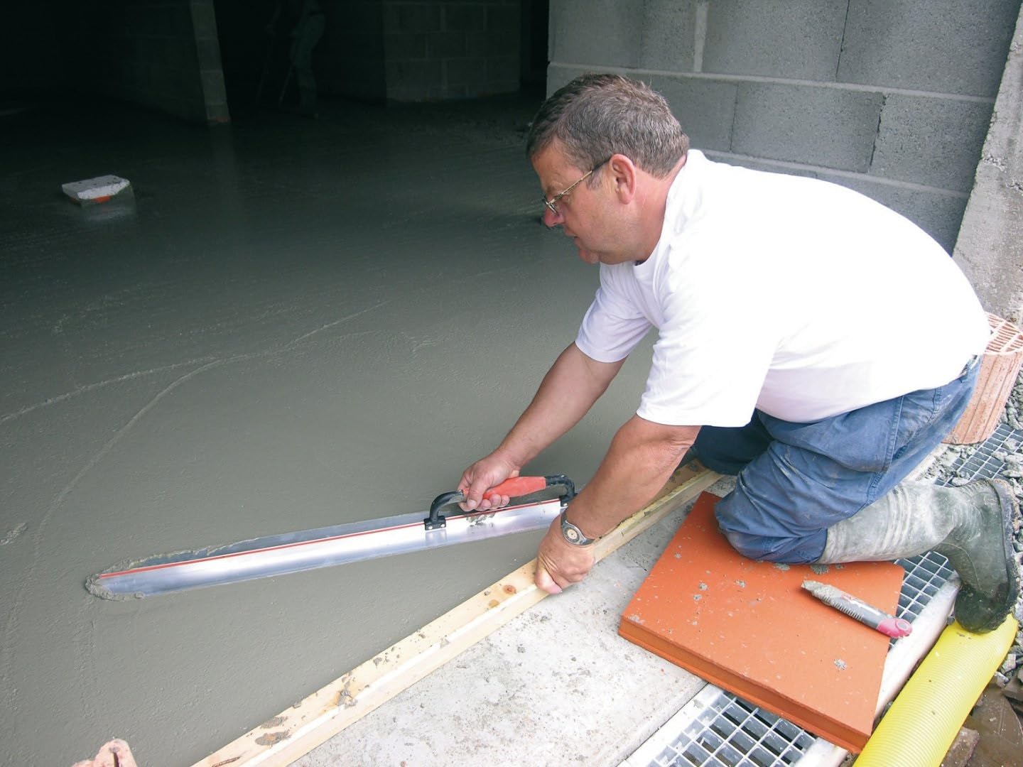 Lisseuse a beton bout ogive 1m