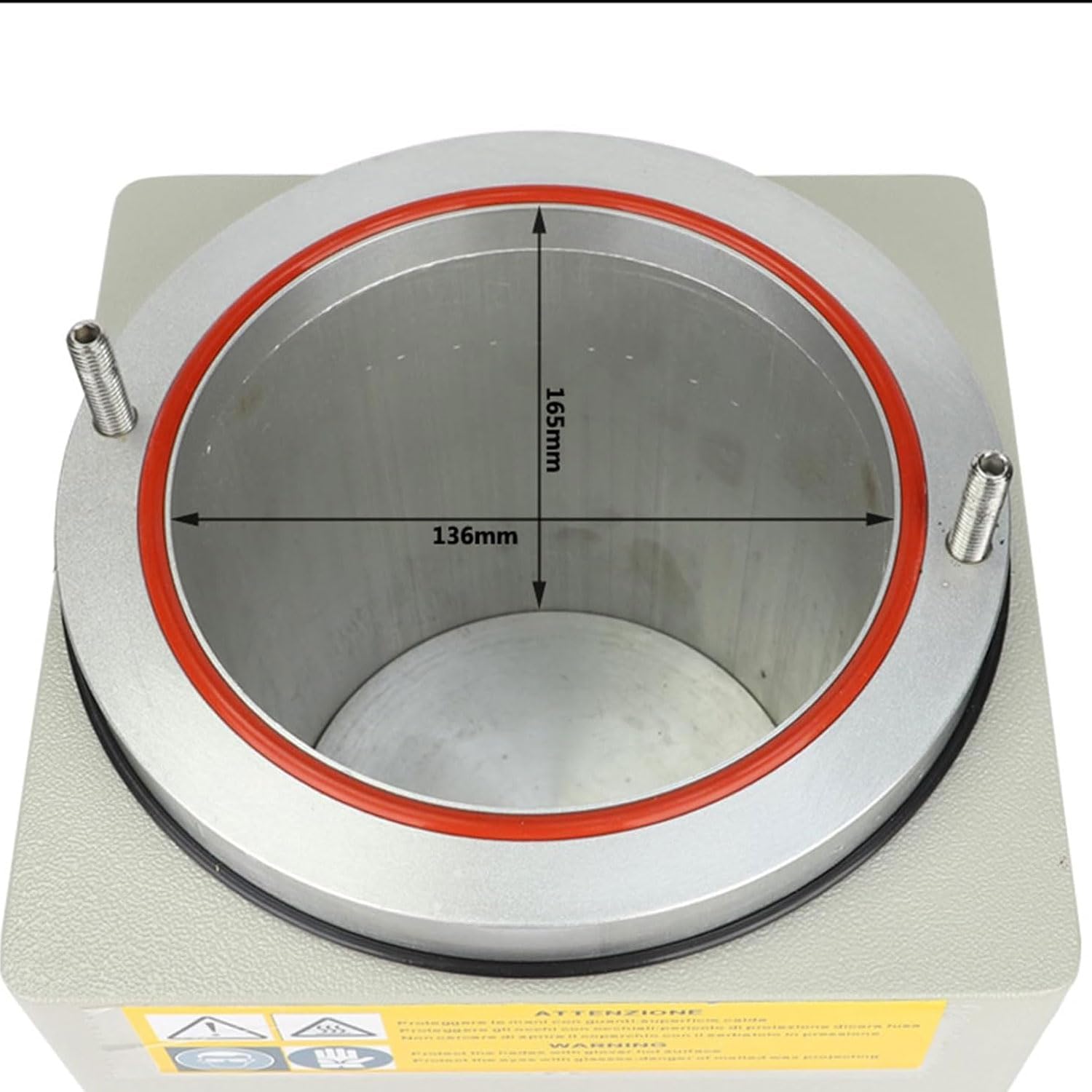 Wax Injection Machine, Jewelry Wax Injection Machine with Pressure Gauge & Pump Handle, 0-100℃ Temperature Adjustable, Air Pump Wax Mold Making Tools
