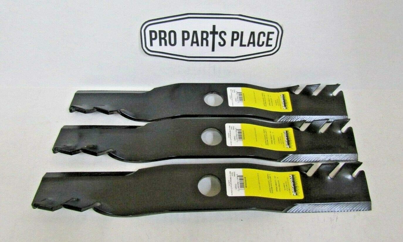 Predator 3 REPL USA XHT Blades KUBOTA K5583-34350 Z723 Z724 16.65" W/ 1-1/8" Center Hole