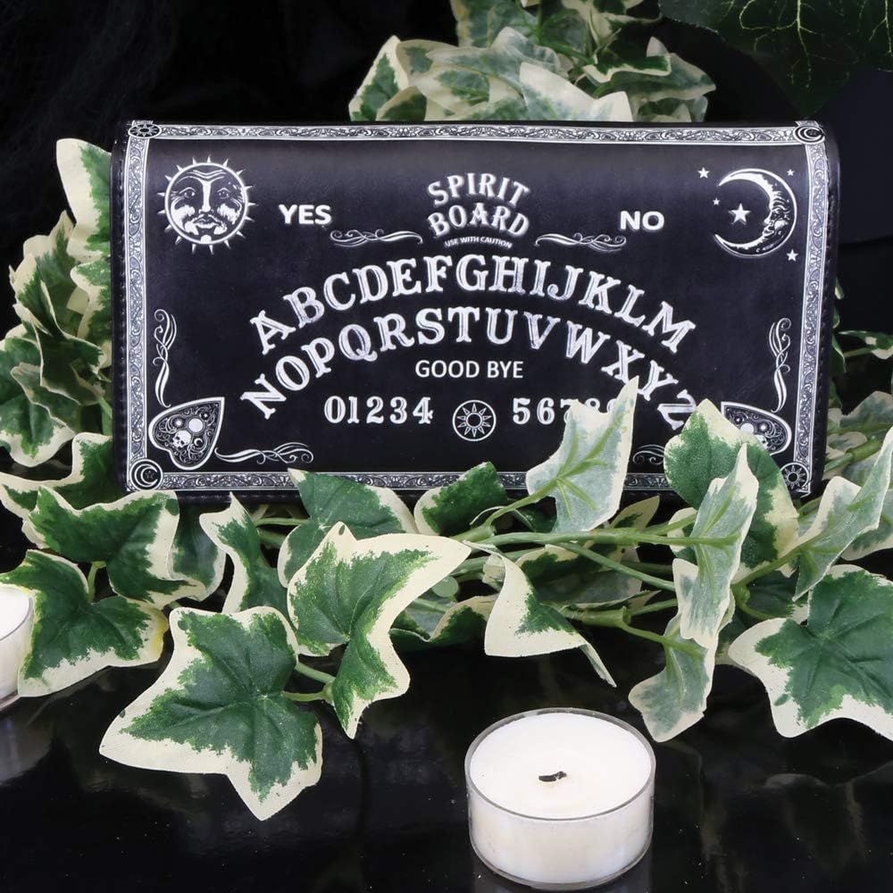 Nemesis Now Ouija Spirit Board Embossed Wallet, Gothic Purse, Occult Accessory, Black, 18.5cm - Image 7