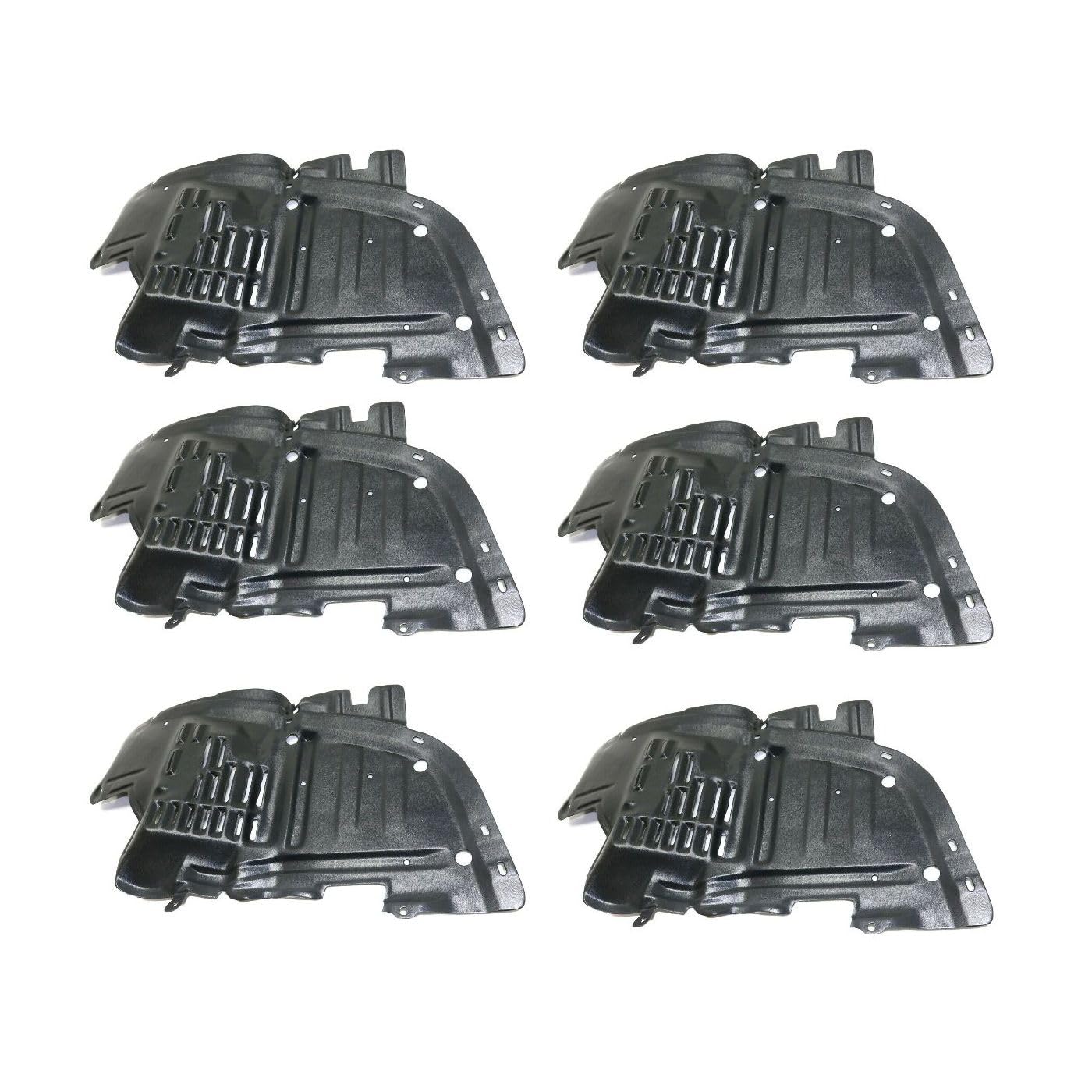 Amazon.com: PBZPBZX Wheel Liner 6 Set of Front Left Driver Side