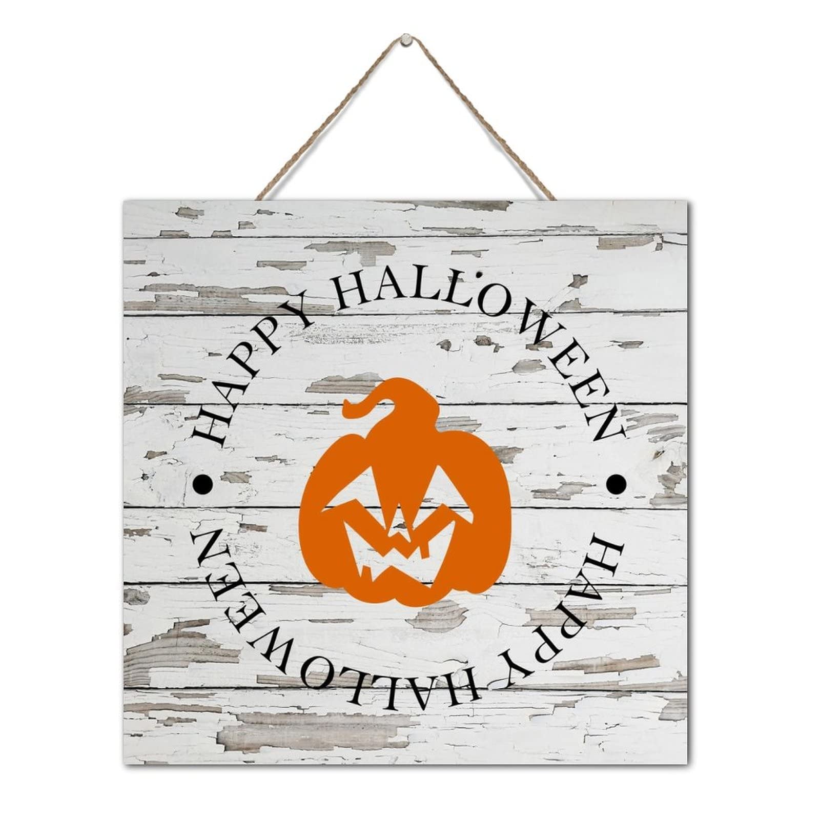 Panneau bois Fantôme Boo pour partager la magie d'un Halloween traditionnel