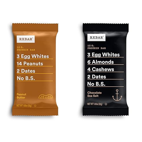 Miniatura 1 de RXBAR Barra de proteínas paquete variado 2 sabores caja de 44 onzas 24 barras