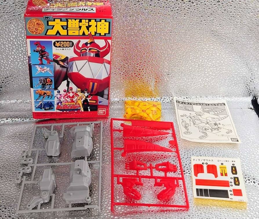 希少　レア　恐竜戦隊ジュウレンジャー ミニプラ 食玩 当時物 恐竜戦隊ジュウレンジャー』スーパーミニプラ大獣神が再販決定