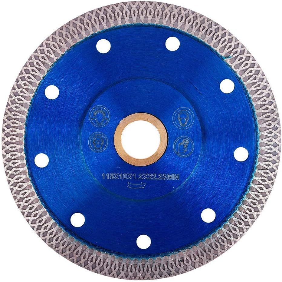 GoYonder 6 PCS 4.5" 115mm Super Thin Diamond Ceramic Saw Blade Tile Cutting Blade for Cutting Ceramic Porcelain Tile