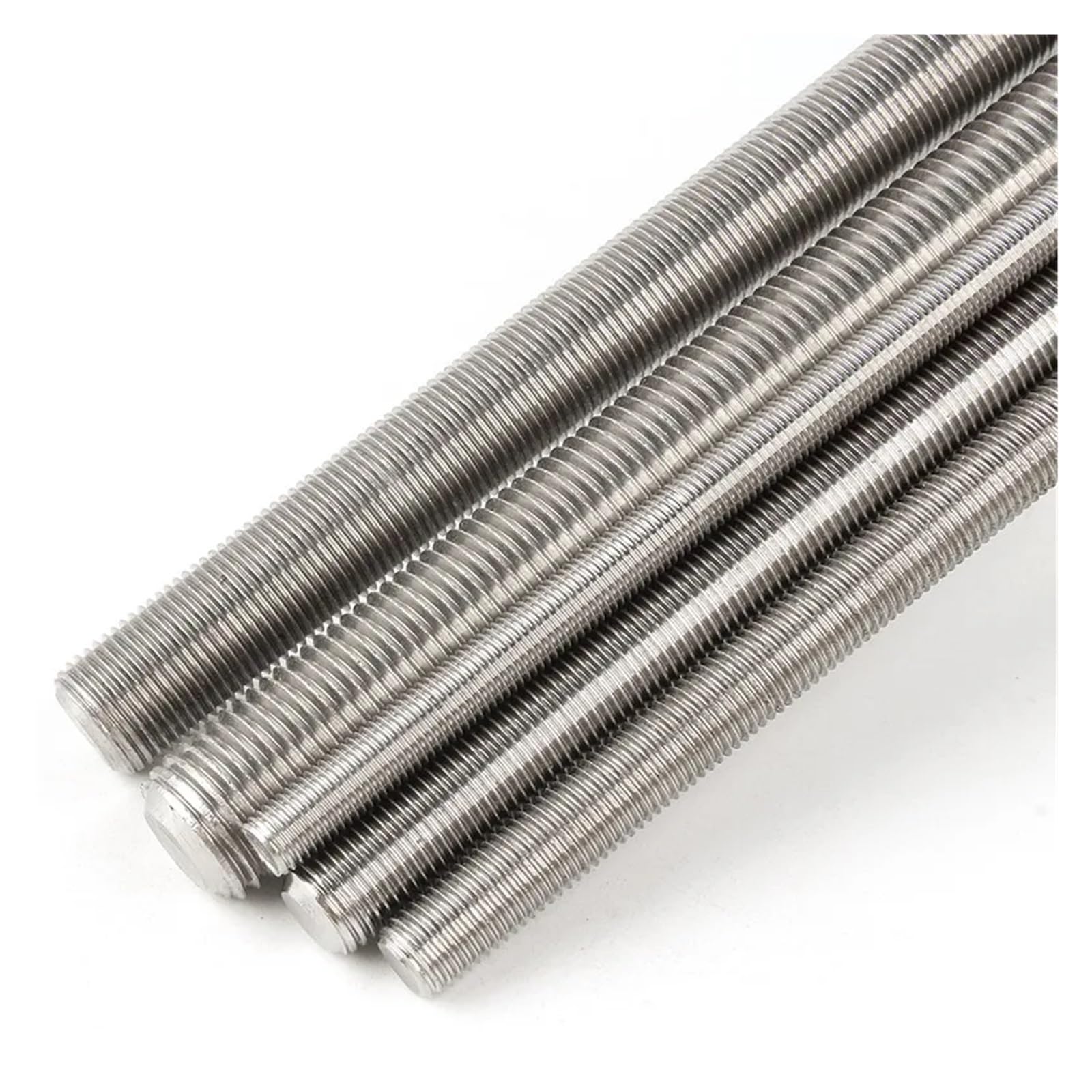 Gewindestange aus Edelstahl, Stainless Steel Full Thread Headless Bolt Stud Multiple Sizes(10pcs,M6x500)