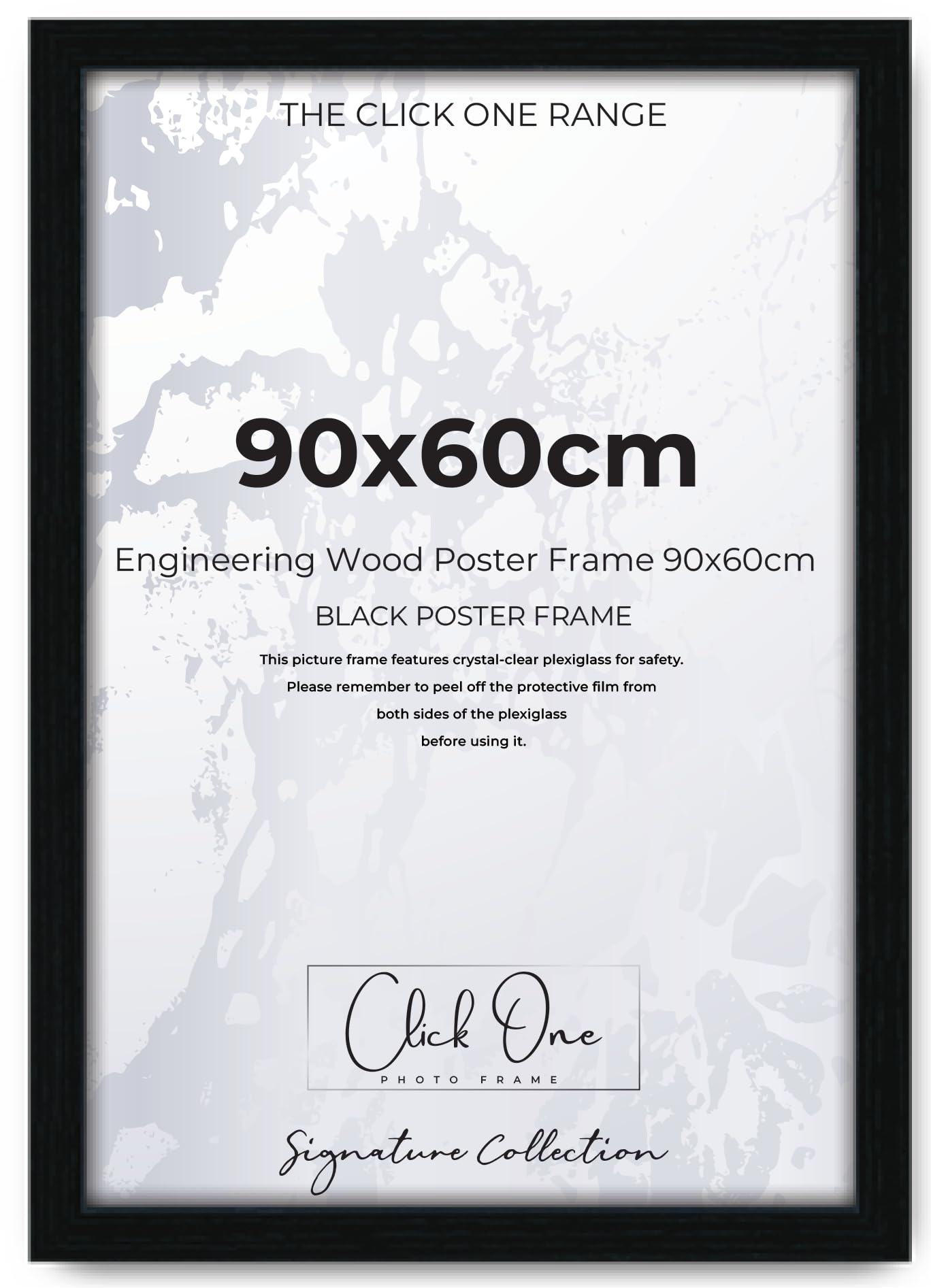 Click Frames For Posters Nobo Snap Frame A1 Aluminium | Active Office