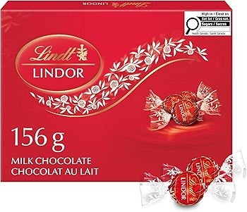 Lindt LINDOR Milk Chocolate Truffles Gift Box