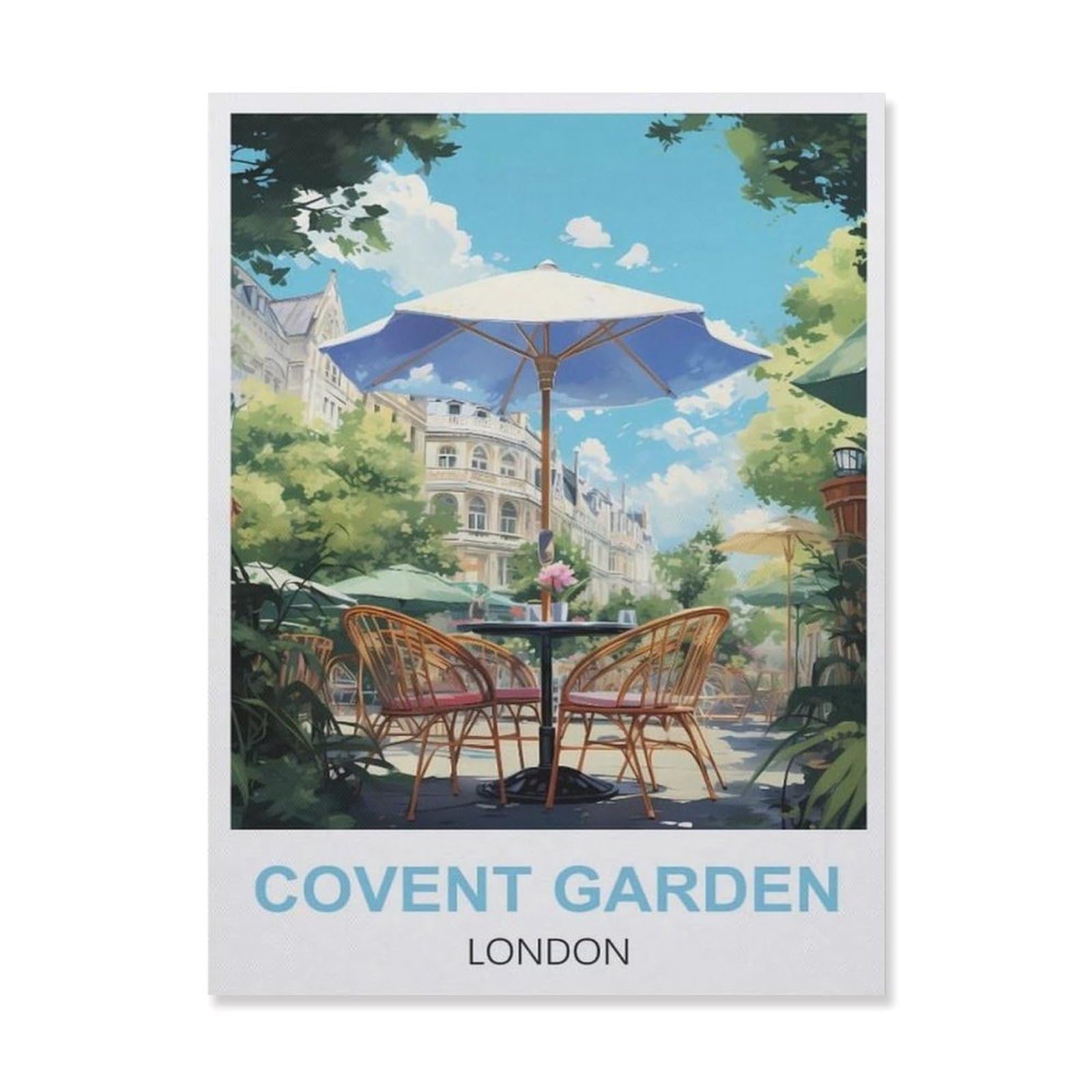 Tin Sign，Covent Garden London(15x30cm）
