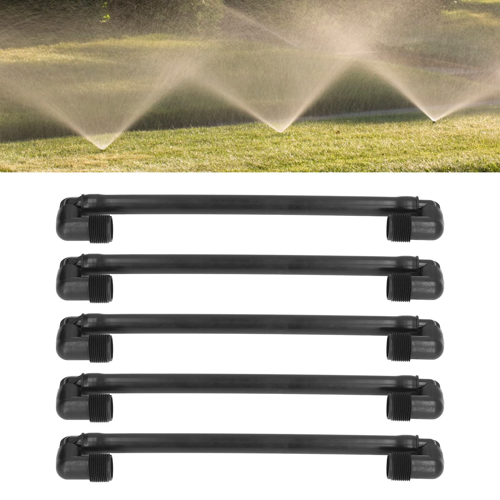 5PCS G3/4 Swing Joint Rohr, Außengewinde Swing Joint Rohr Drehbare Swing Joint Montage Automatische Bewässerung Zubehör für Garten
