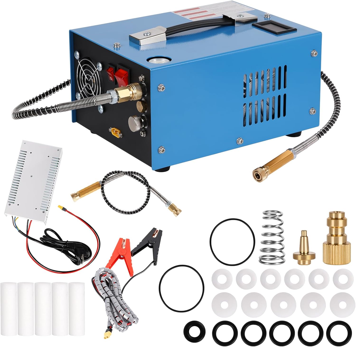 4500Psi 30Mpa PCP Air Compressor,12V DC/110V AC PCP Airgun