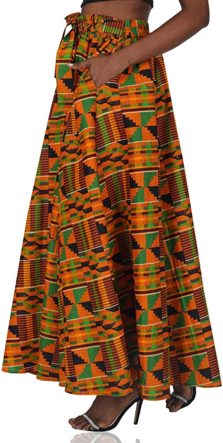 ShopHaven African Skirt #2, Women’s Kente Skirt, African Skirt, Ankara Skirt, African Women’s Clothing, African Fabric Skirt, Afrocentric - Image 5