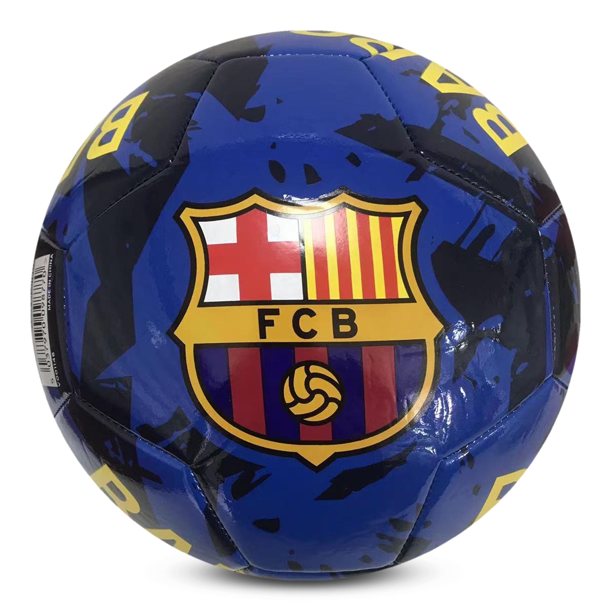 Hy-Pro Oficjalnie licencjonowana piłka nożna FC Barcelona - rozmiar 5, projekt graffiti, towar Barcelona, Barca, trening, mecz, kolekcjonerska dla dzieci i dorosłych