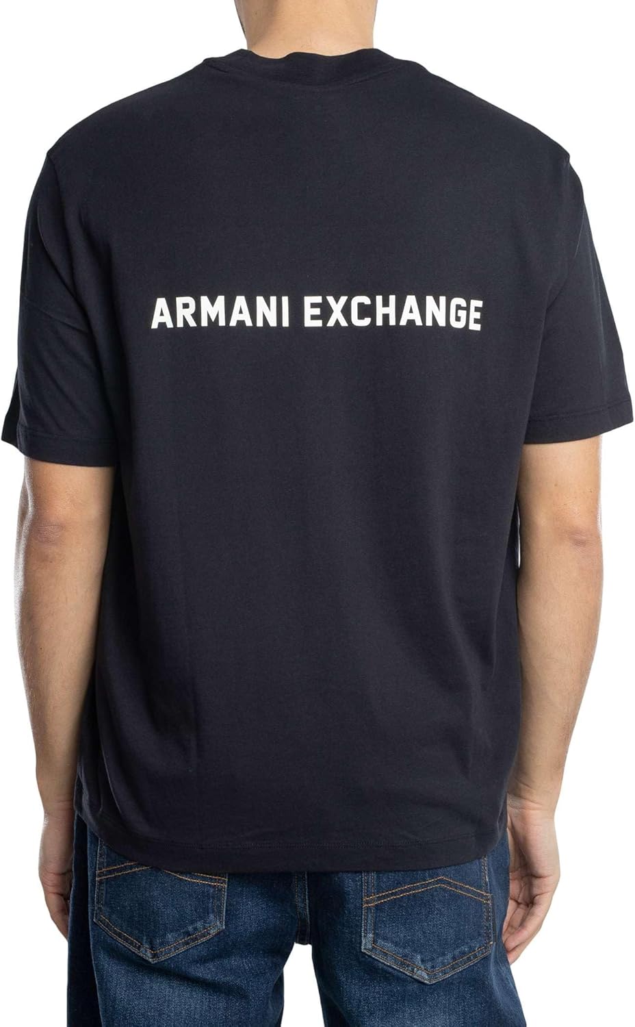 Armani Exchange Mens Back Logo Tee - Image 3