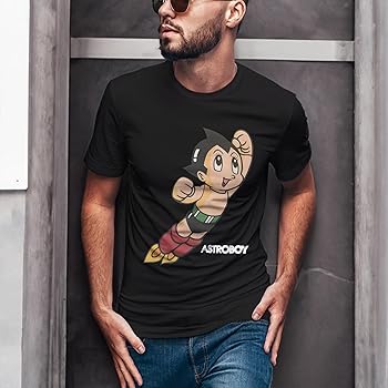 Amazon.com: T-Shirt Vintage Friend Astroboy Boy Anime Gift for Men 