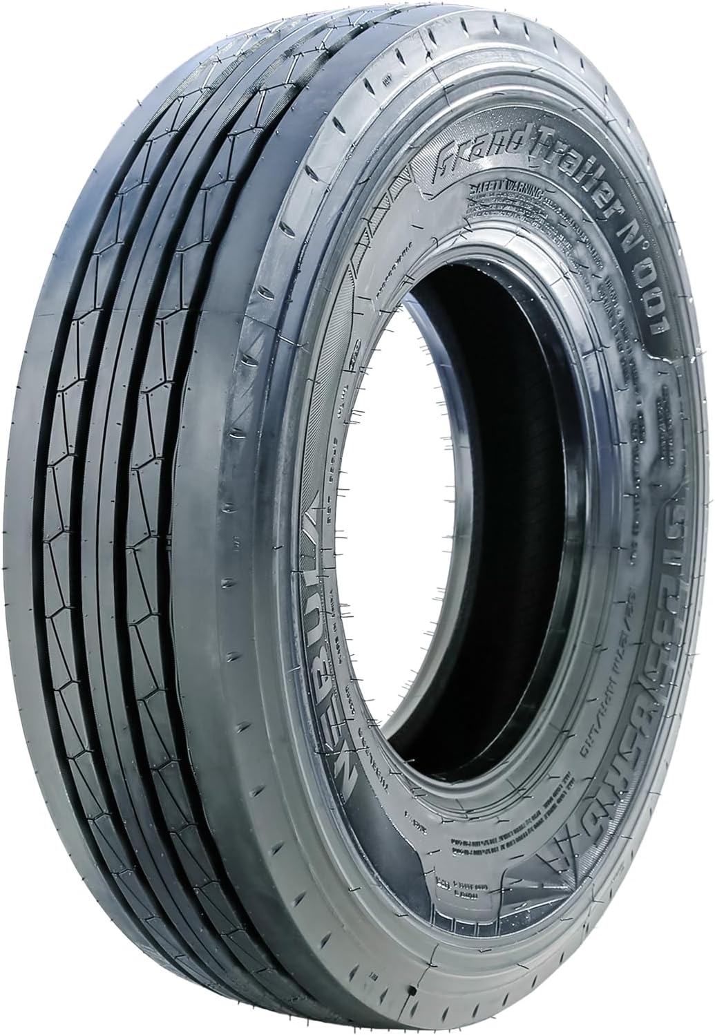 Nebula Grand Trailer-N' 001 All Steel Heavy Duty Premium Trailer Radial Tire-ST235/85R16 235/85/16 235/85-16 132/127M Load Range G LRG 14-Ply BSW Black Side Wall