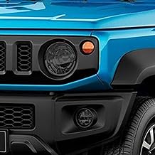 JCAKES Car Headlight Protective Film Headlamp Repair Transparent Black TPU Sticker for Suzuki Jimny 2019-2023 Accessories