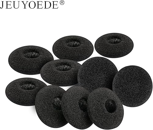 Miniatura 3 de Espuma de repuesto para auriculares de esponja cubiertas para auriculares auriculares MP3 MP4 Ipad auriculares 0.709 in (10 piezas)