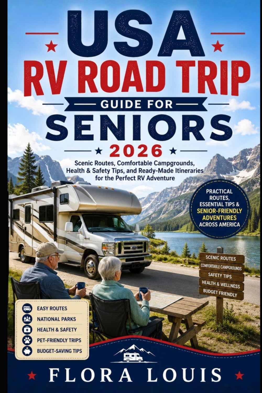USA RV Road Trip Guide for Seniors 2026: Scenic Routes, Comfortable Campgrounds, National Parks, Easy Itineraries, Safety Tips and Stress-Free Travel Advice