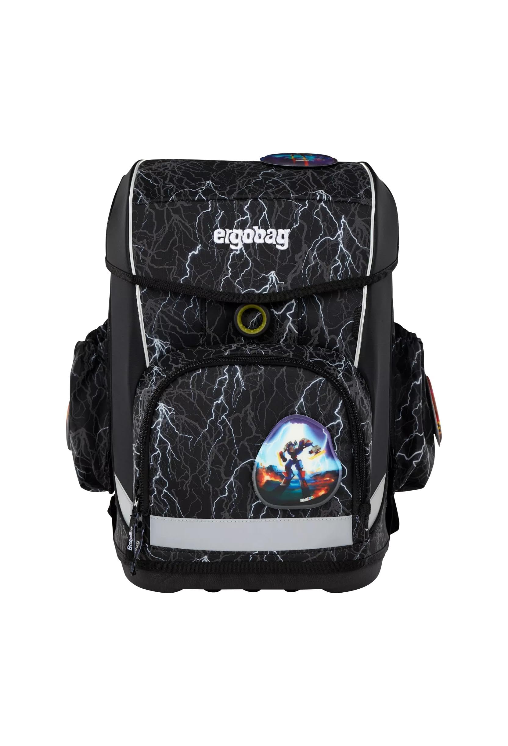 ergobag cubo Light Set Cartable Ergonomique, Ultra léger, Set de 6 pièces, 780 g