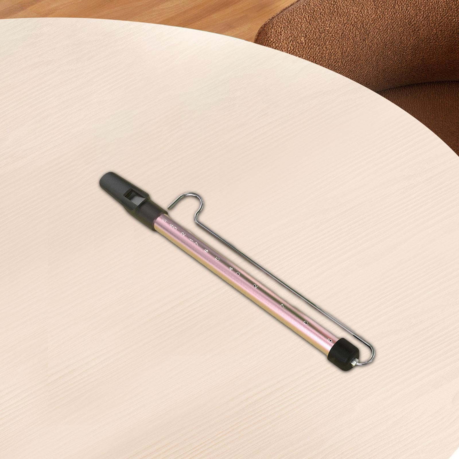 F Fityle Silbato deslizante, instrumento de viento, escala deslizante ajustable de mano, juguete divertido para adultos, Juguete Musical para principiantes, Rosa