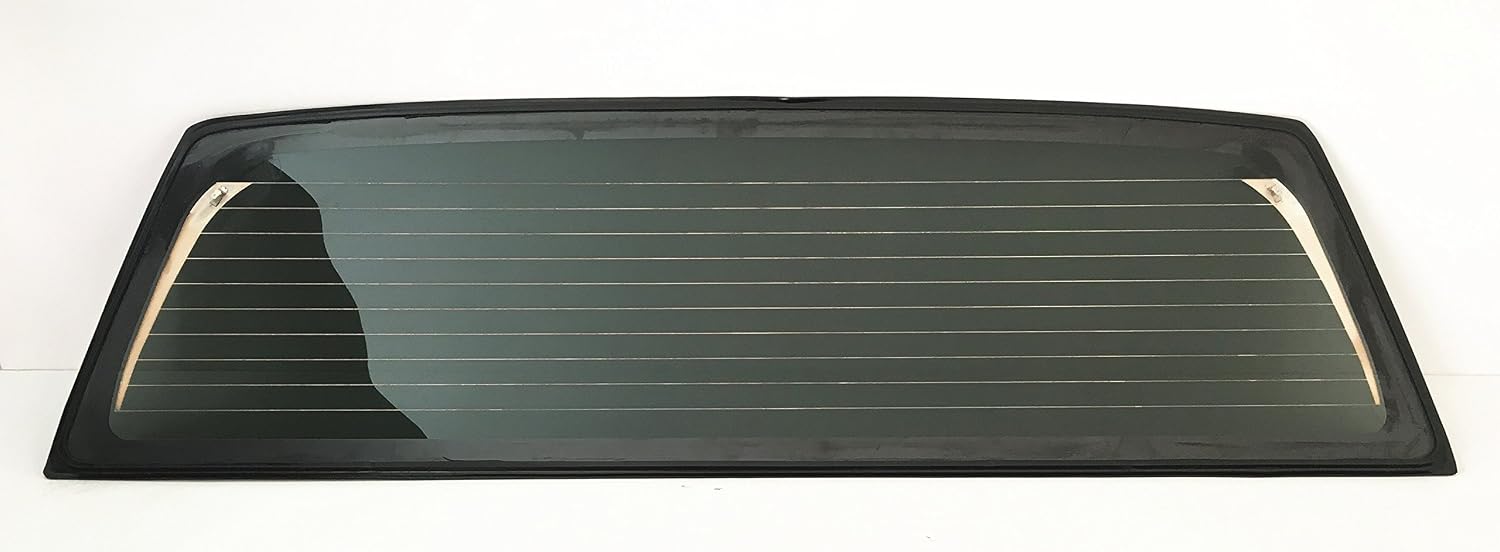 Heated Back Window Back Glass Compatible with Nissan Frontier Pickup 4 Door Crew Cab 2001-2004 Models