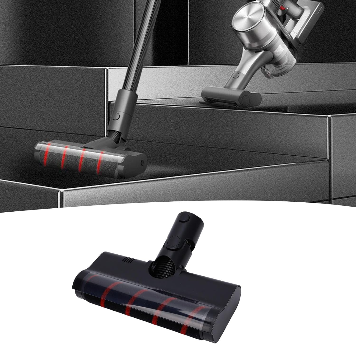 TARSHYRY Vacuum Cleaner Brush Head Replacement Rotating Carpet Brush Attachment Compatible with T20 T30 V6 V8 V11 V12 H20 H30 Z30 Z40