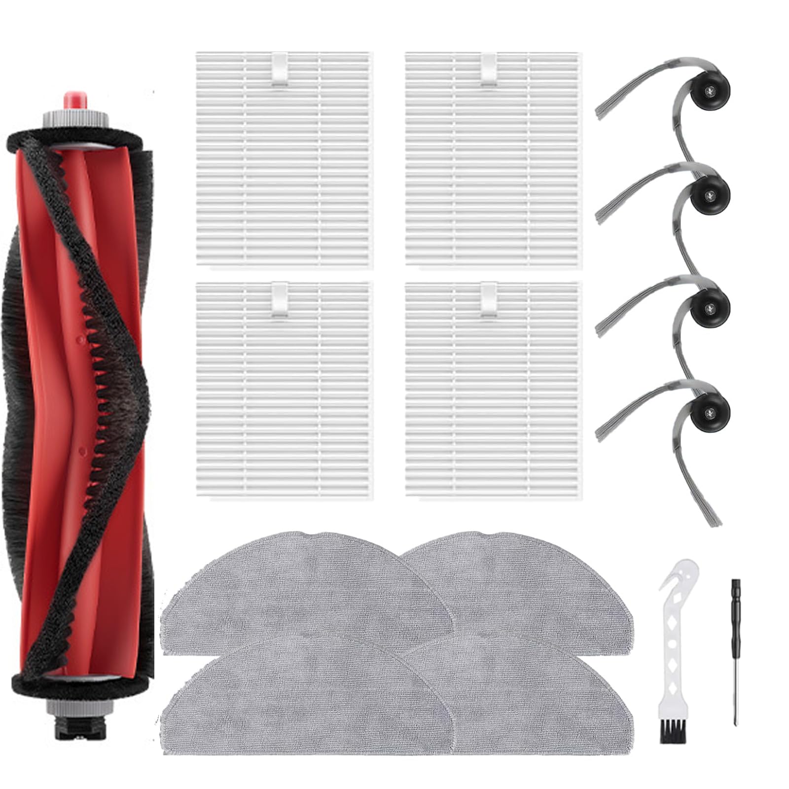 Pack accessoires de rechange Roborock Q7 Max+ en matériaux durables