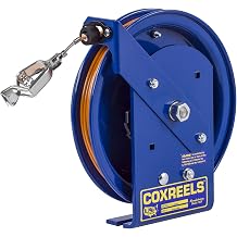 Coxreels EZ-SD-75 Safety Series Spring Rewind Static Discharge Cord Reel 75 Cord