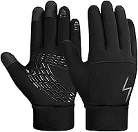 YukiniYa Kids Winter Gloves: Water Repellent Touchscreen Warm Fleece Anti-Slip for Boys Girls 3-15 Years