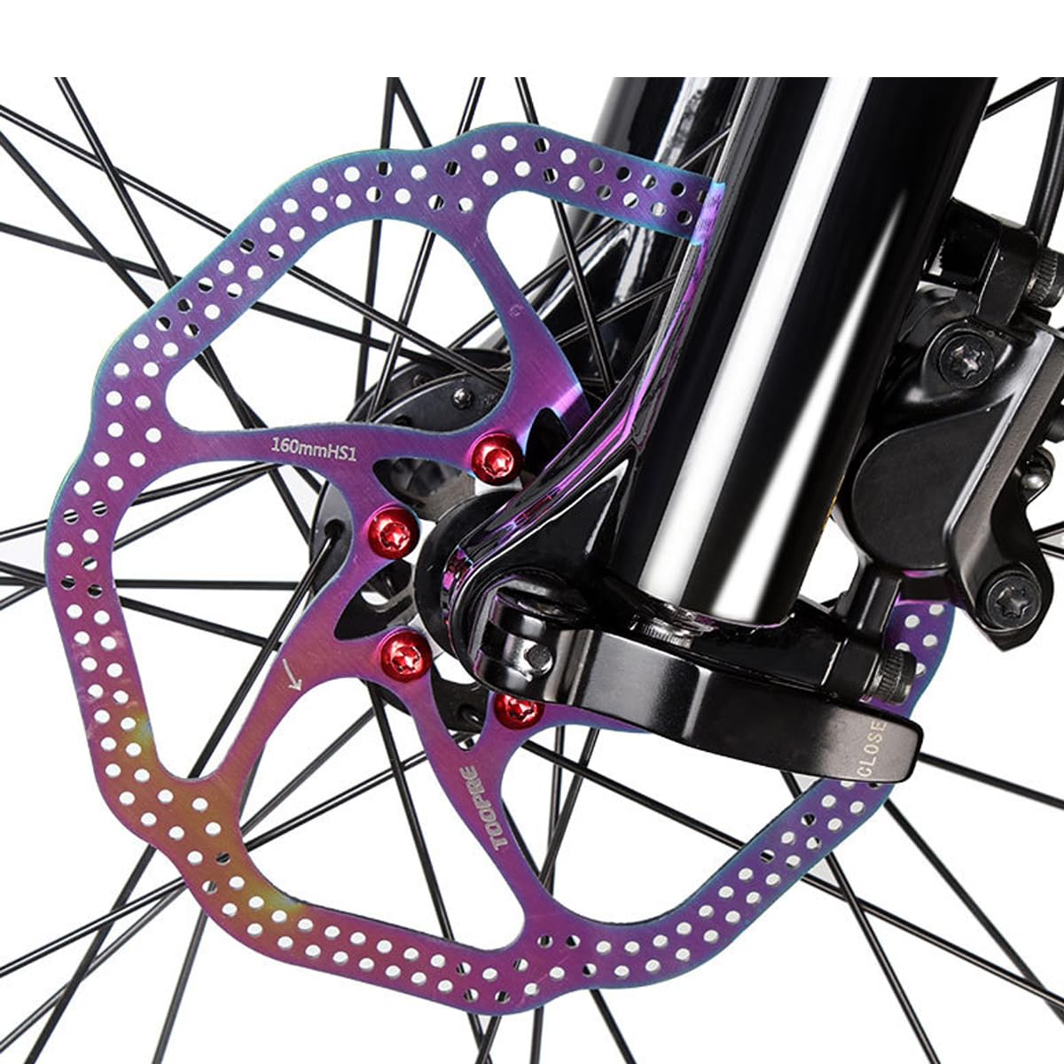 HOUSON bicycle disc, bicycle brake disc, stainless steel brake disc with 6 screws T25 for road bike mountain bike, MTB, BMX bike 180mm - Image 2