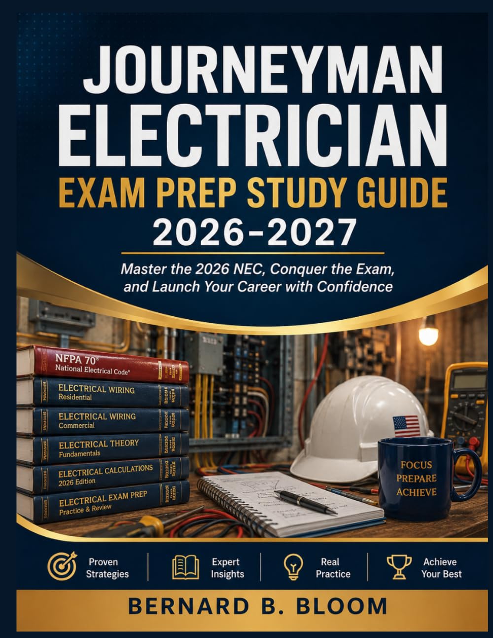 Journeyman Electrician Exam Prep Study Guide 2026-2027: Master the 2026 NEC, Conquer the Exam, and Launch Your Career with Confidence