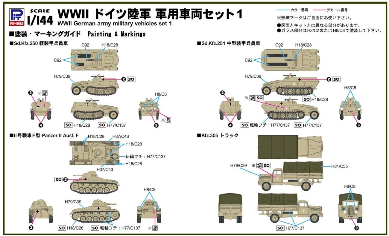 Amazon | ピットロード 1/144 第二次世界大戦 ドイツ陸軍 軍用