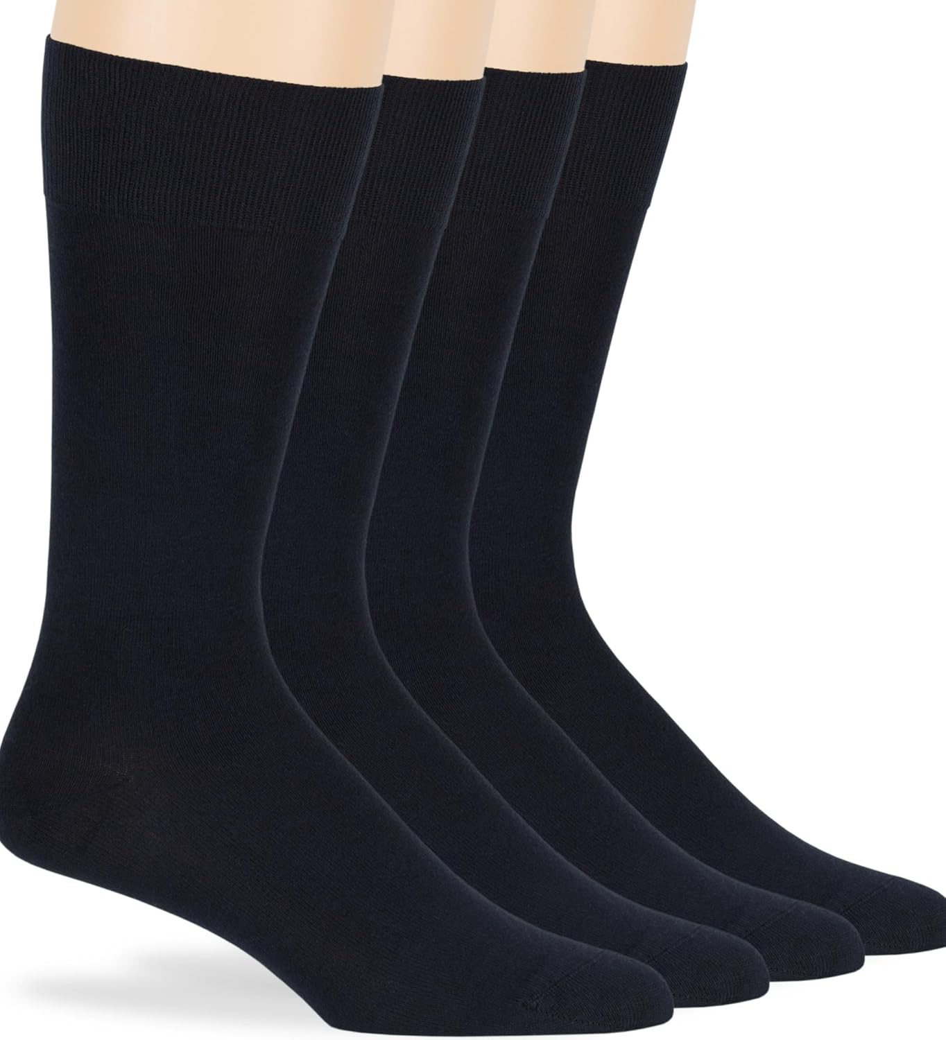 7BIGSTARS KINGDOM Men Viscose From Bamboo Dress Sock-XL/L/M- Black Khaki Beige Brown Grey Navy Blue 9-12 Dark Navy