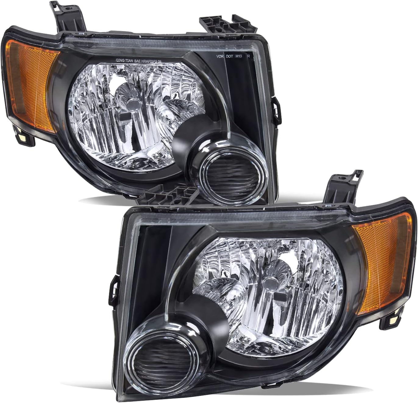 Authentic Crazy Deals JSBOYAT Headlight Assembly Replacement for 08-12 Ford Escape Driver and Passenger Side Exclusive Discount 60% Price JSBOYAT Headlight Assembly Replacement for 08-12 Ford Escape Driver and Passenger Side