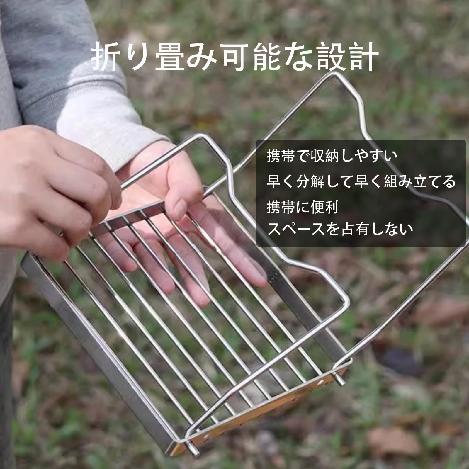Amazon | クッカースタンド シングルバーナー 五徳 五徳 キャンプ