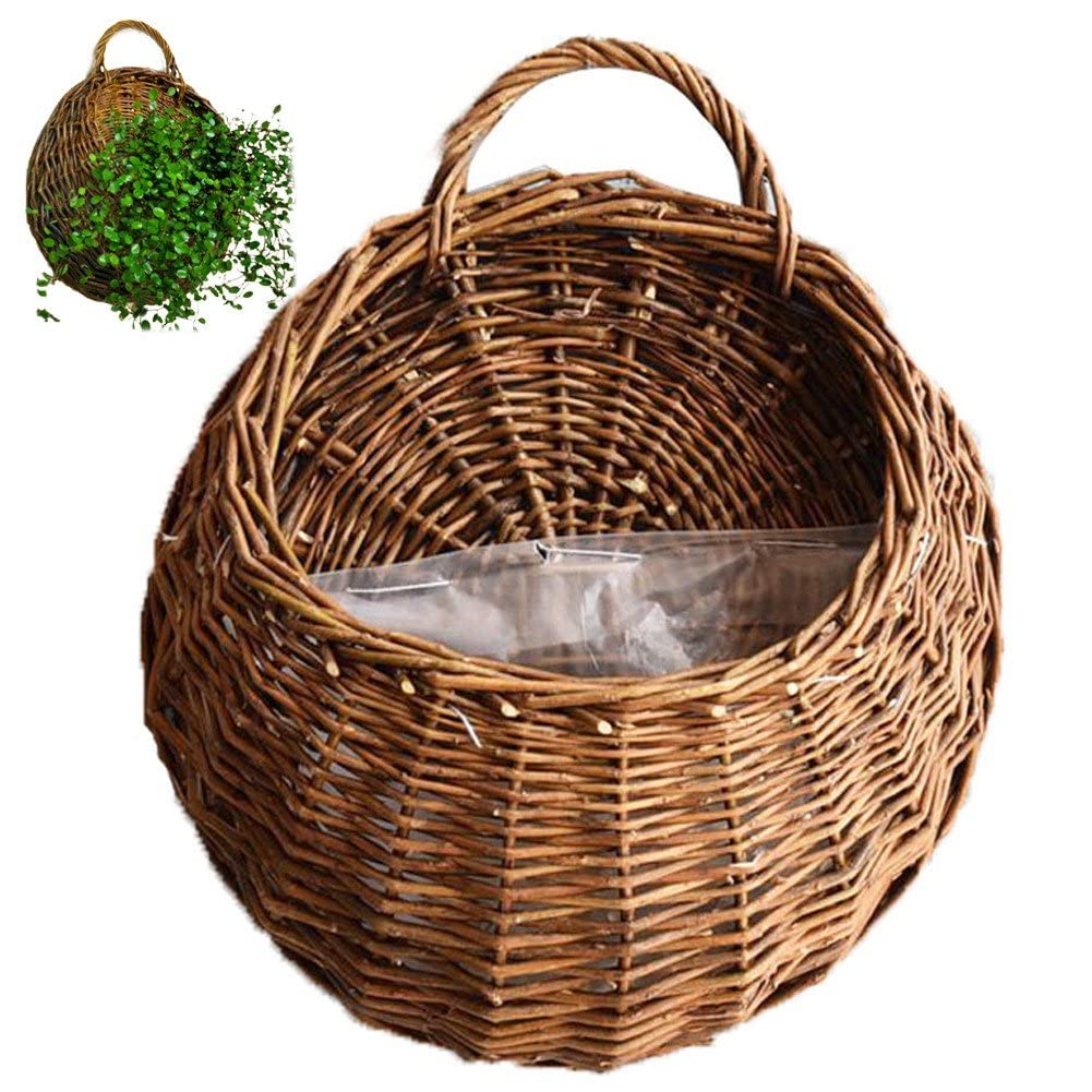 Panier de suspension murale tissée à main : l'élégance de l'artisanat d'art