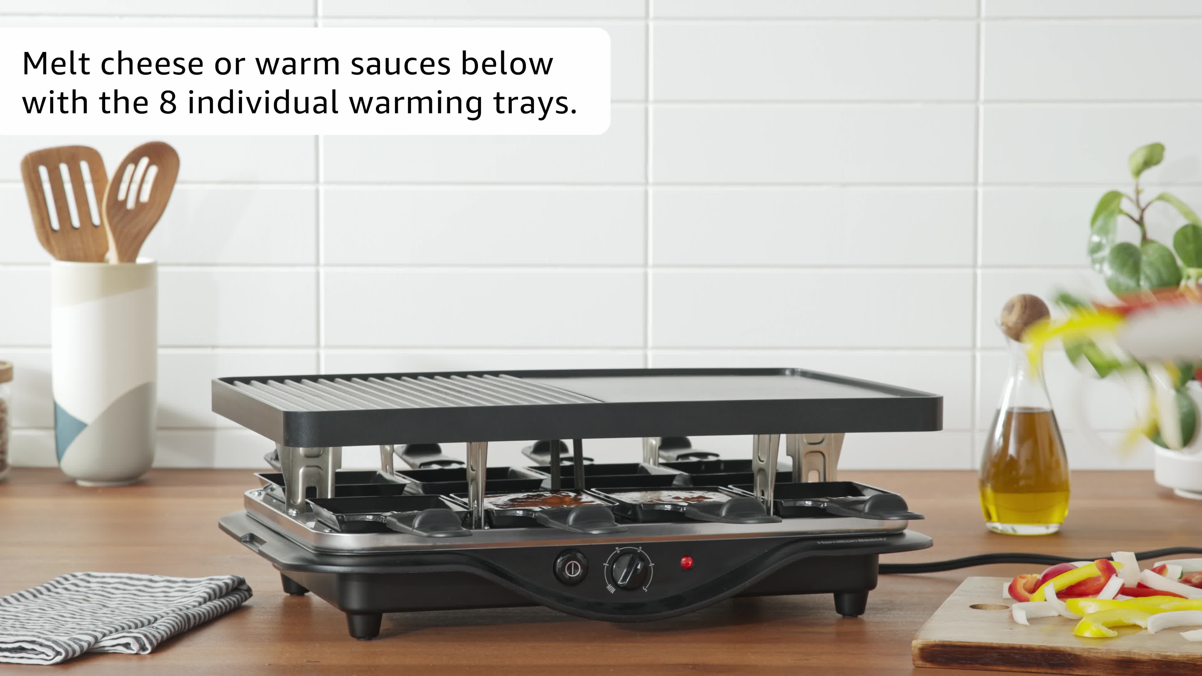 Amazon.com: Hamilton Beach Electric Indoor Raclette Table