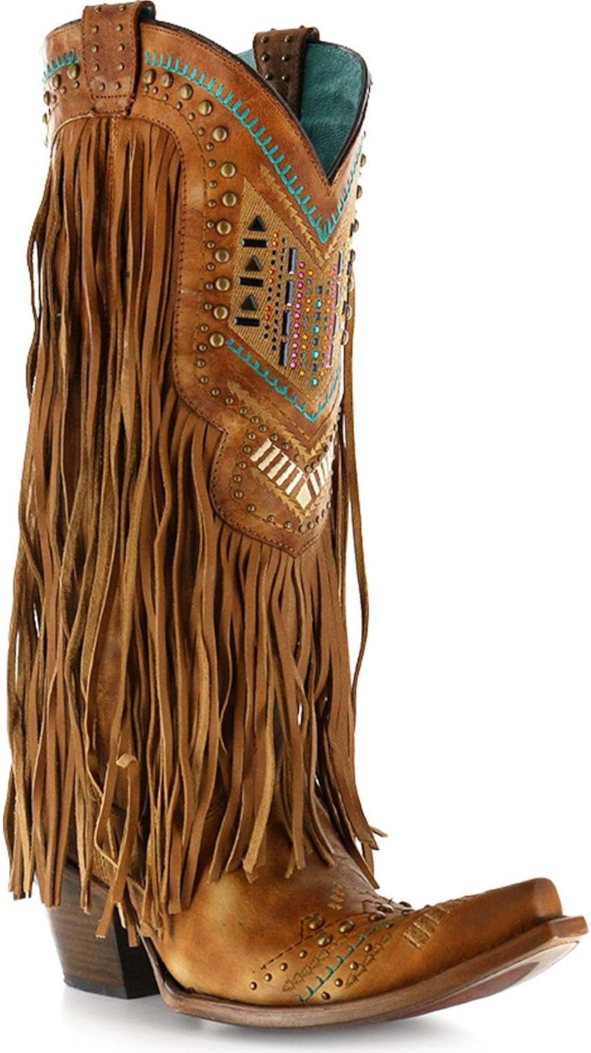 fringe cowboy boots amazon