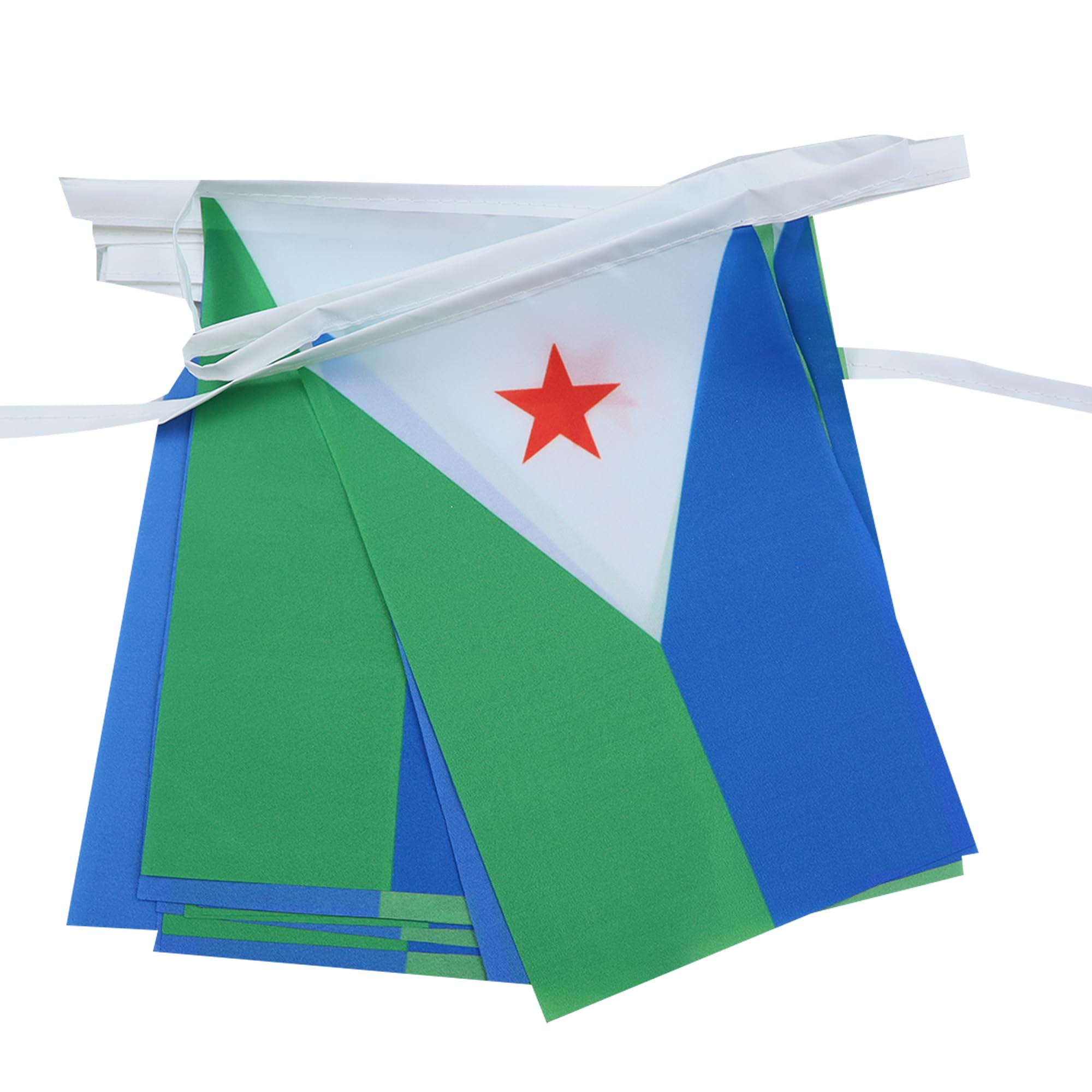 AZ FLAG Guirnalda 6 Metros, 20 Banderas de Ecuador 21x15 cm, Bandera Ecuatoriana 15 x 21 cm - Banderines — view 97