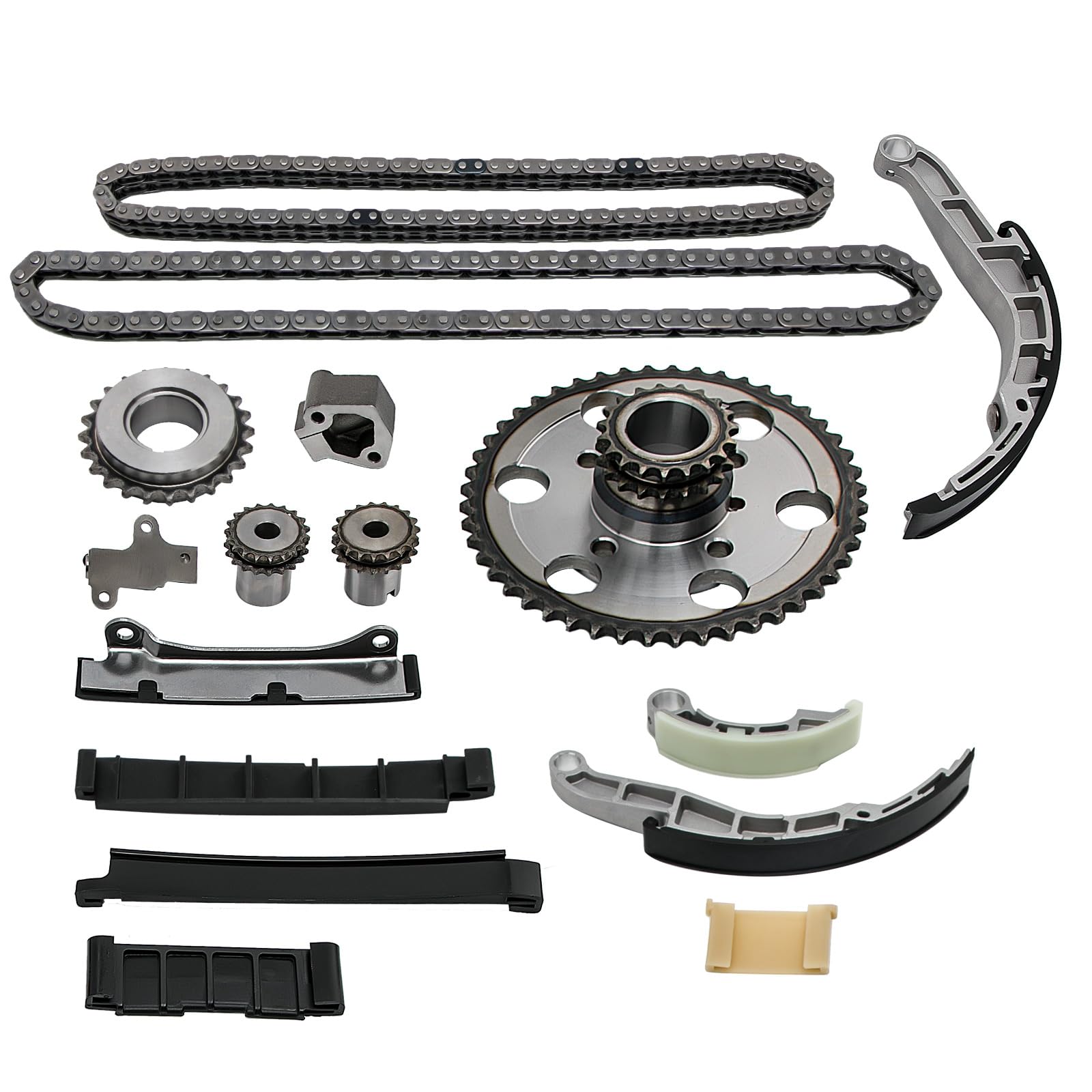 maXpeedingrods Kit chaîne de distribution pour Nissan Navara 2.5 D 16 V DOHC Diesel 2006-2010 13028-EB30A