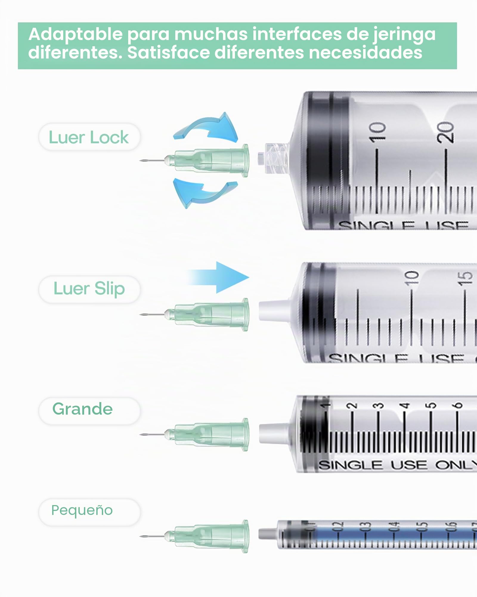 100 uds 32Ga 4mm Aguja 32 calibre Agujas de inyección estériles desechables dispensadoras Suministros de laboratorio embalaje sellado individualmente