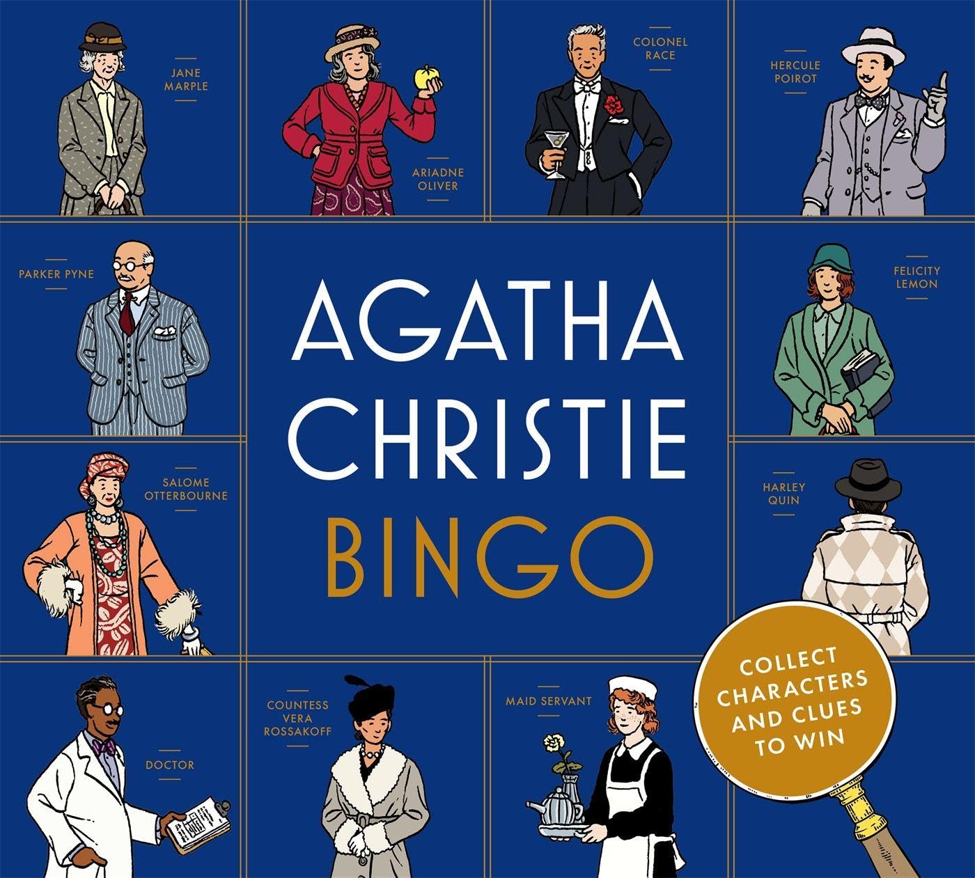 Laurence King Bingo Agatha Christie