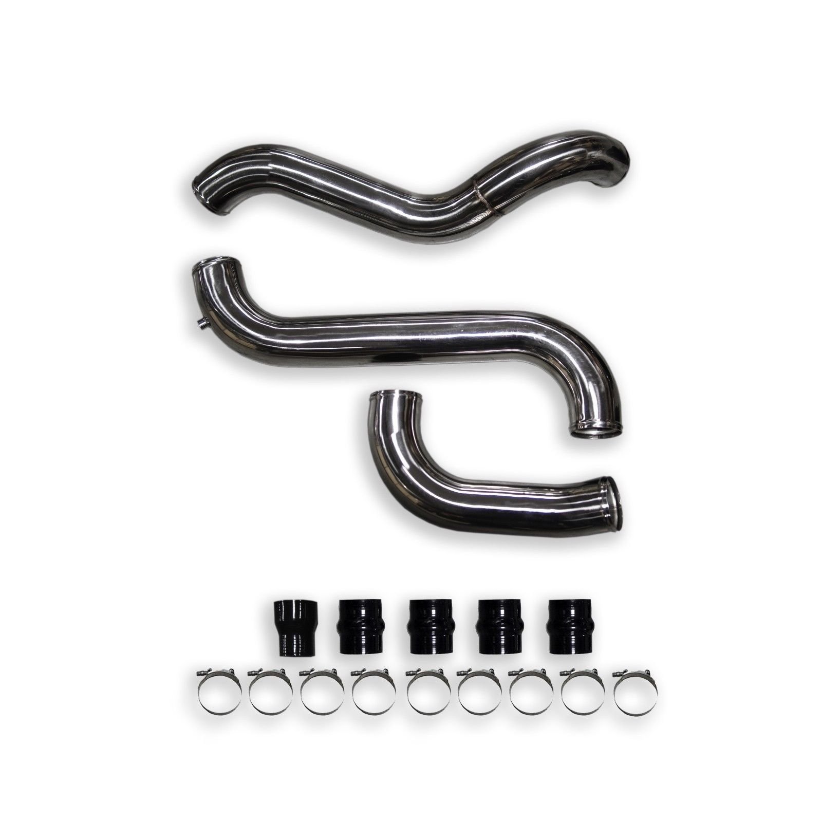 Buy Polished Intercooler Pipe Kit Hot Cold Side For 20112016 GM GMC