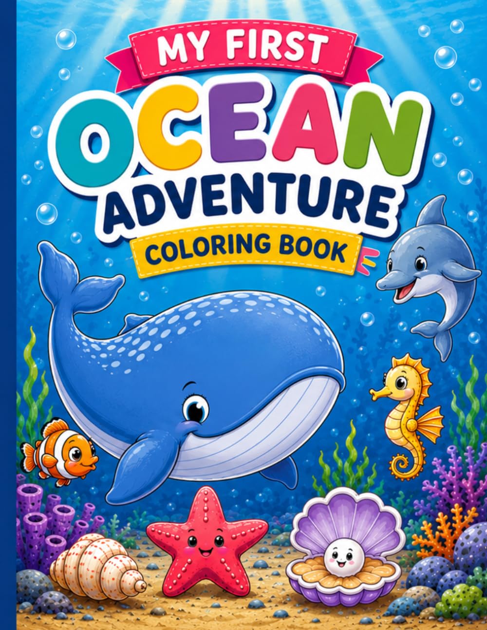 My First Ocean Adventure Coloring book