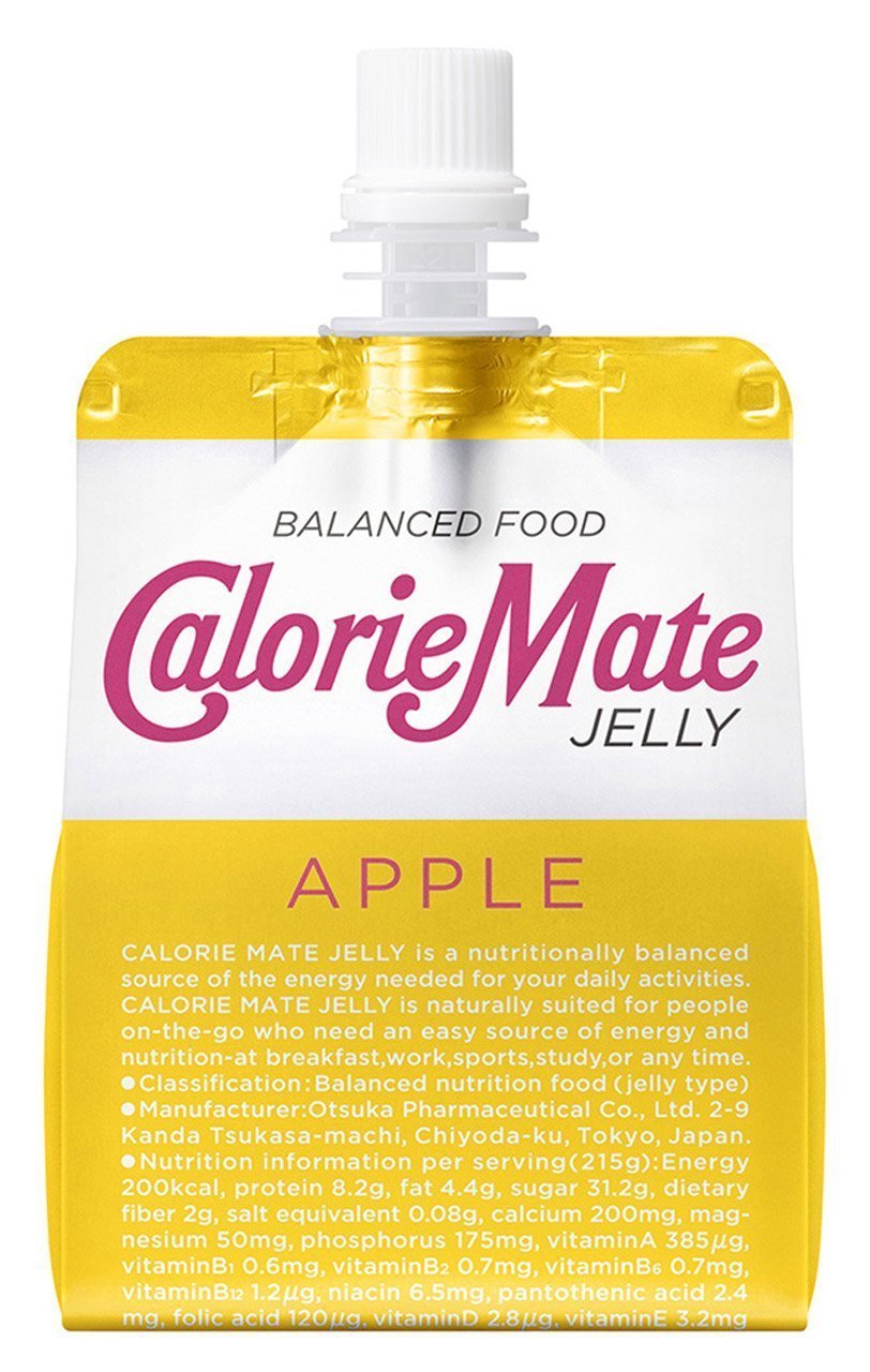 CalorieMate カロリーメイトゼリー　アップル　72袋　非常食 Amazon.co.jp: 大塚製薬 カロリーメイト ゼリー アップル味